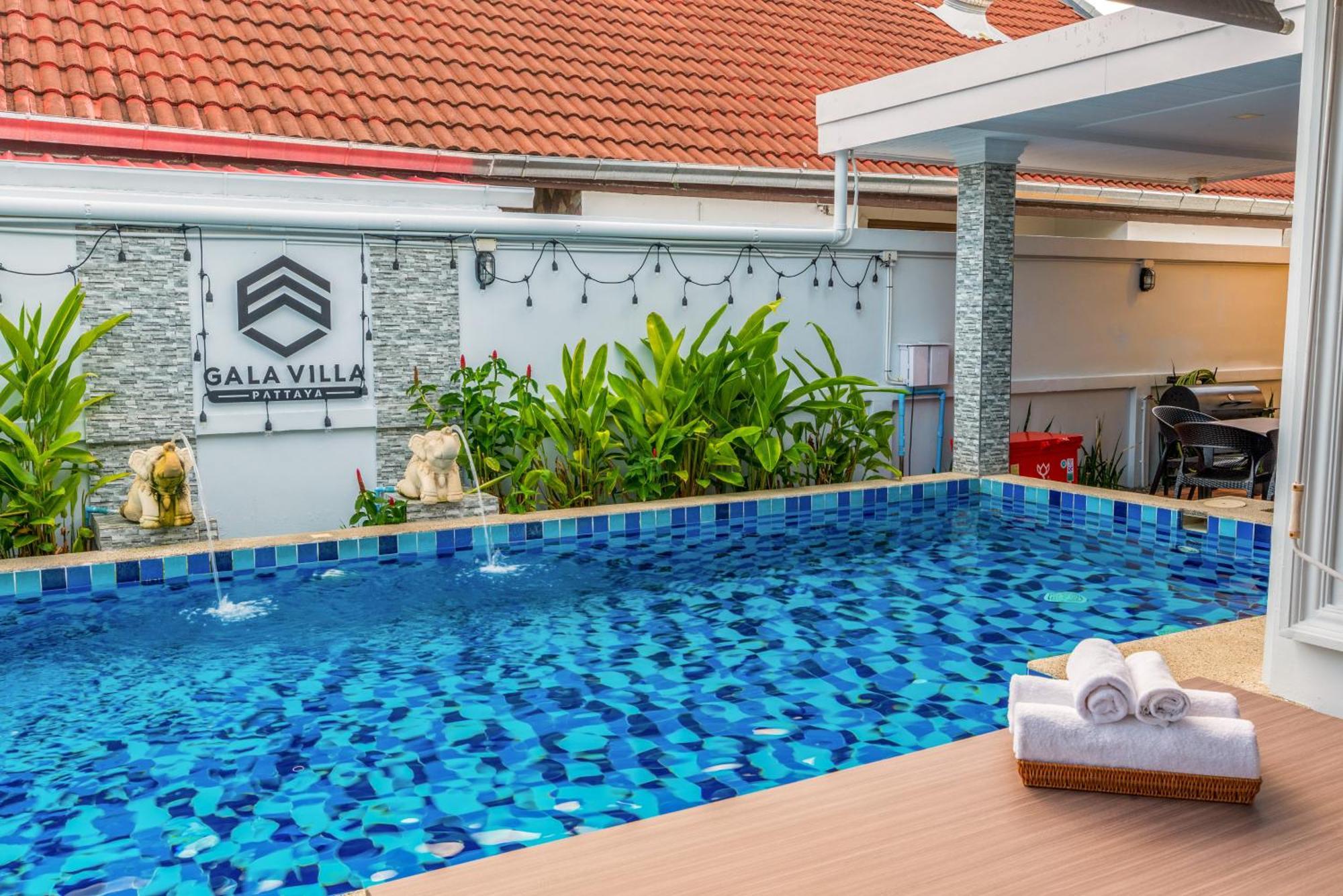 Pattaya Private Villa - Pool,Sauna,Snooker,Bbq Buitenkant foto