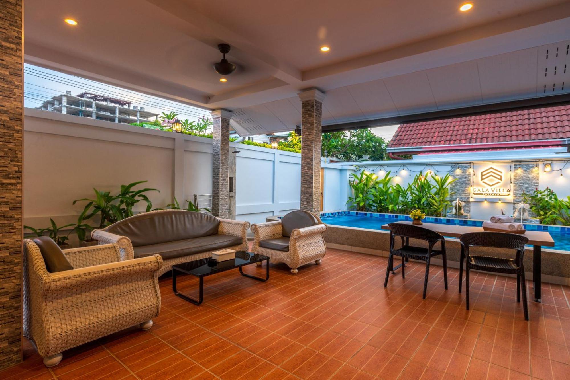 Pattaya Private Villa - Pool,Sauna,Snooker,Bbq Buitenkant foto