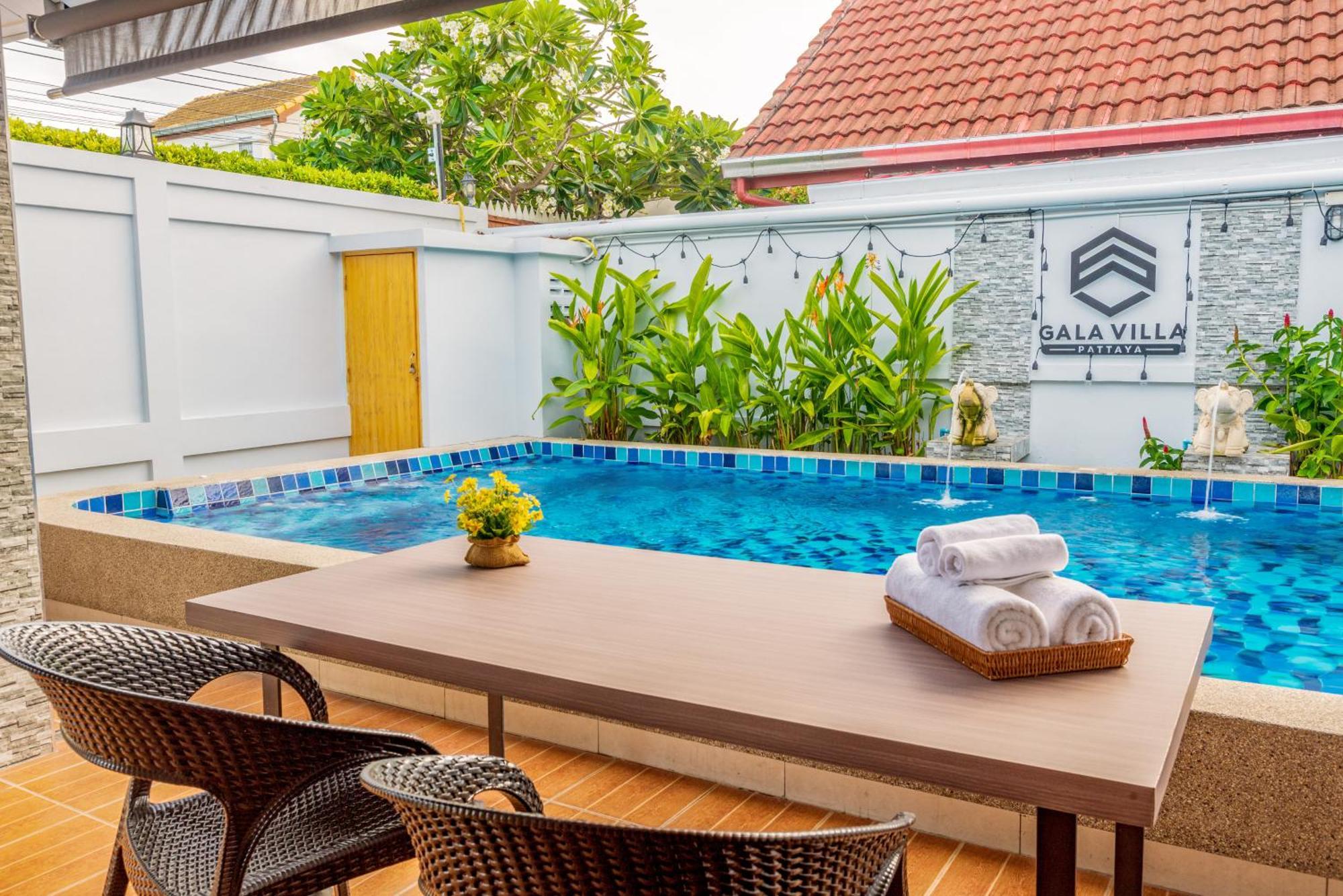 Pattaya Private Villa - Pool,Sauna,Snooker,Bbq Buitenkant foto
