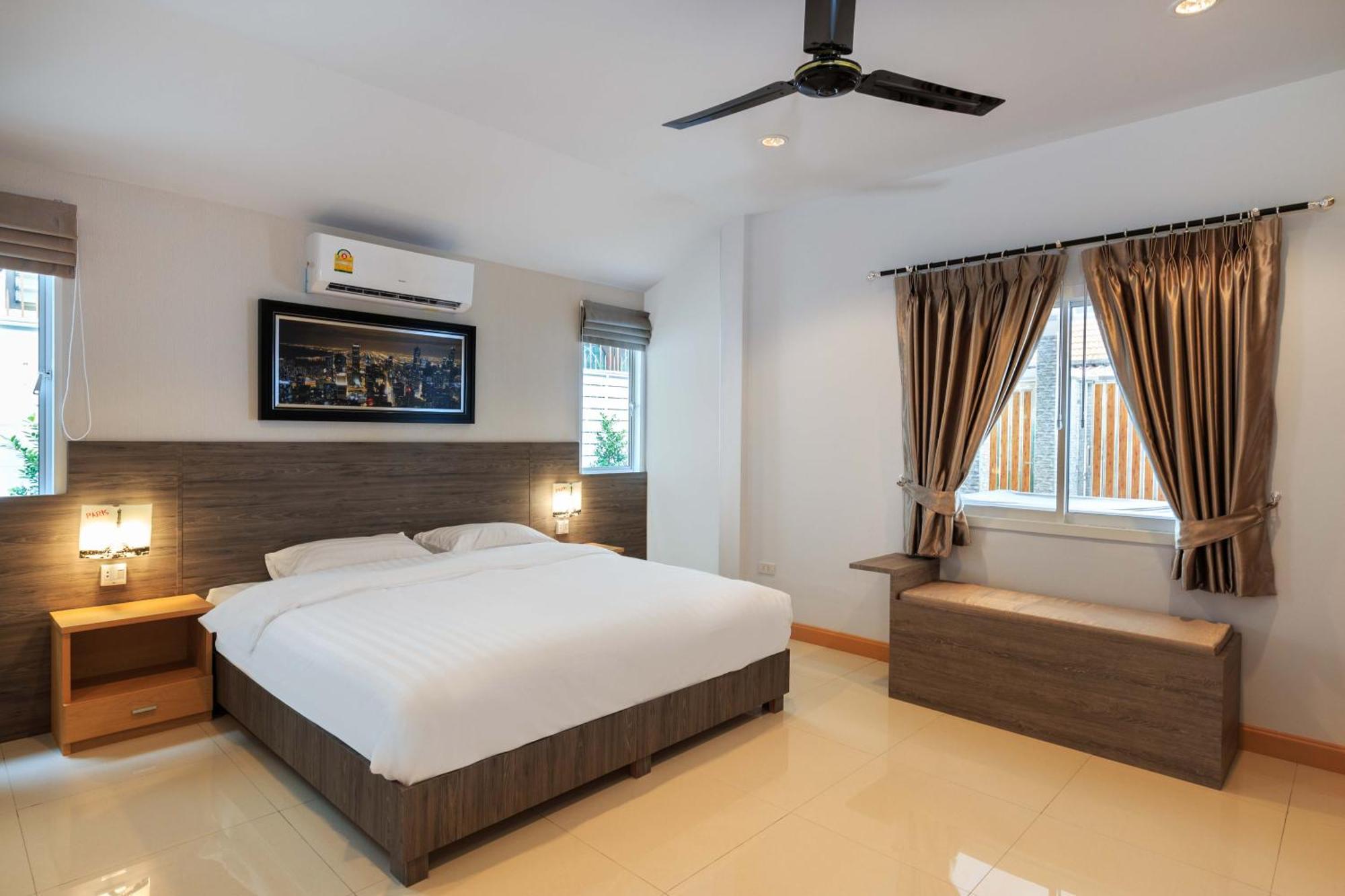 Pattaya Private Villa - Pool,Sauna,Snooker,Bbq Buitenkant foto