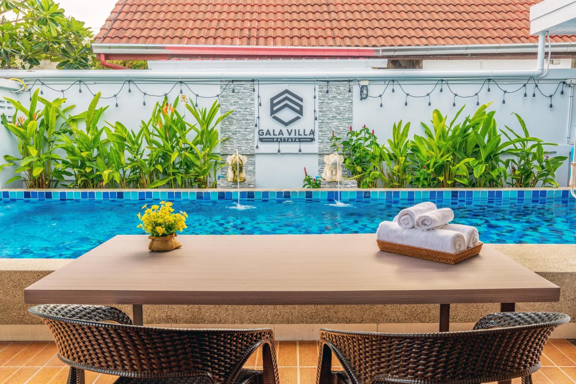 Pattaya Private Villa - Pool,Sauna,Snooker,Bbq Buitenkant foto